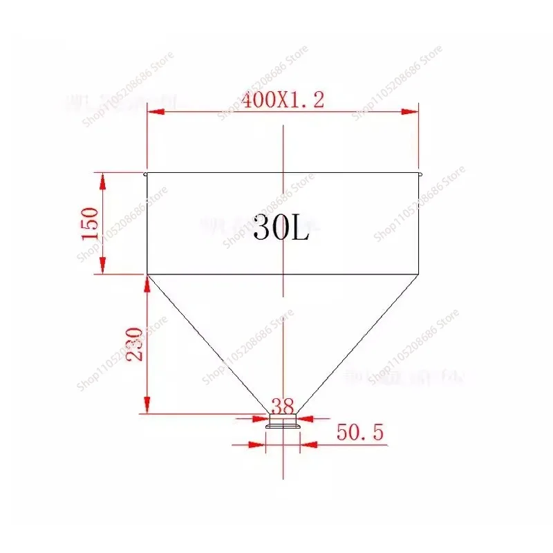 Steel Funnel Hopper Feeding Machine Food Filling Equipment Sanitary Paste Liquid Cylinder Feeder Blanking Food Machinery