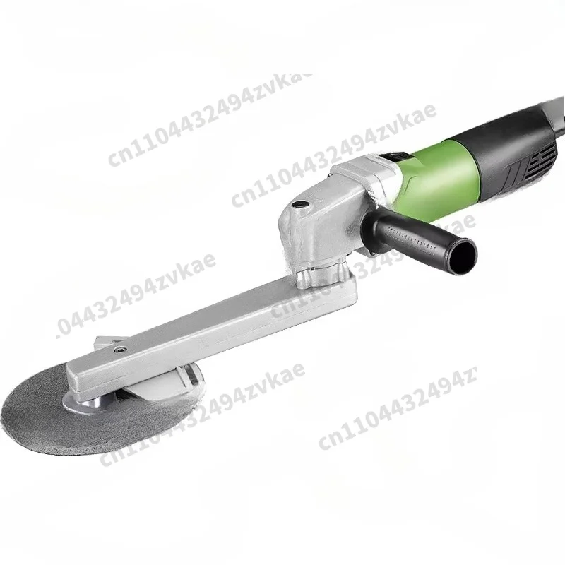 Corner Sanding Polisher Metal Processing Grinding Machine800W Angle Polisher Adjustable Speed Long Arm Fillet Weld Grinder