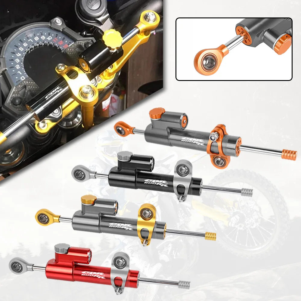 

For Honda CBR 600 RR CBR 600RR CBR600rr 2003-2020 2021 2022 2023 Universal Motorcycle CNC Adjustable Steering Damper Stabilizer