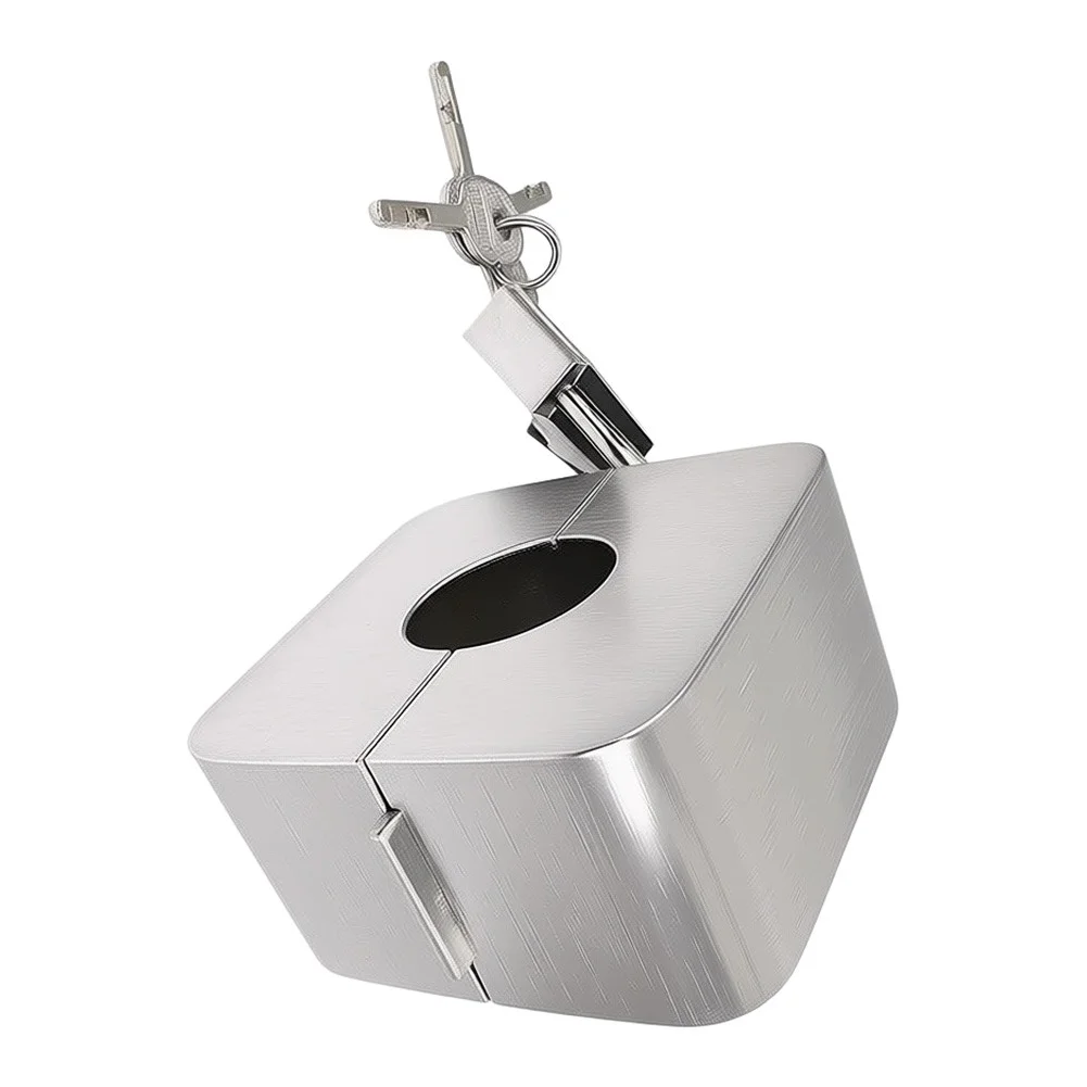 Faucet Security Cover Outside Faucet Lock For Outdoor Garden Use Single Piece Structure For Standard Faucets 1.3-2.5 Inch