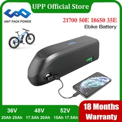 New Arrival Upgrade EBike Battery 21700  48V 19.2Ah 20Ah UPP Electric Bicycle Li-on Battery Pack  for 1500W 1000W 500W Motor