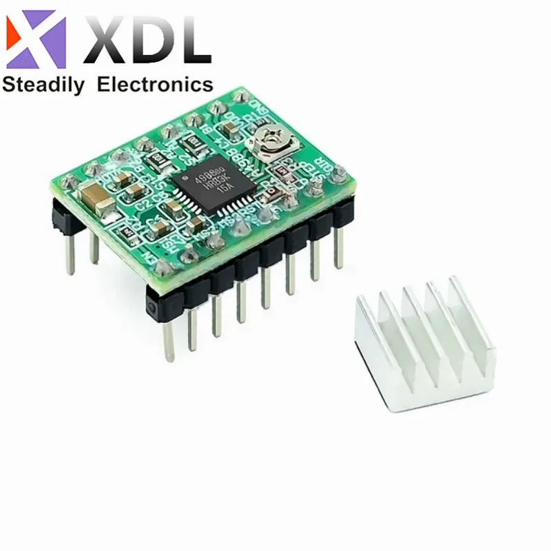 A4988 Module CNC 3D Printer Parts Accessory Reprap pololu Stepper Motor Driver Module with Heatsink for ramps 1.4