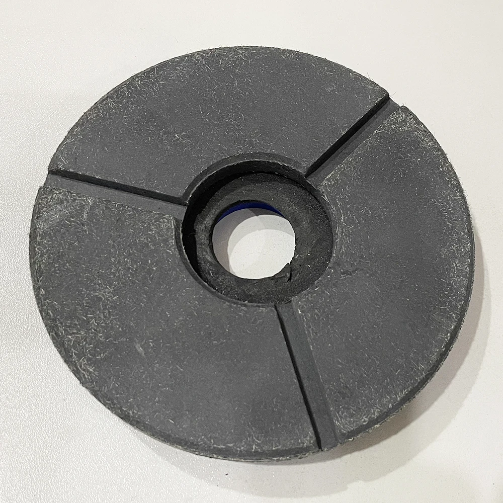 6 Inch 150mm Black Buff Wet Grinding Pad Buffing Durable Polishing Pad With Snail Lock For Granite Marble Floor Stone