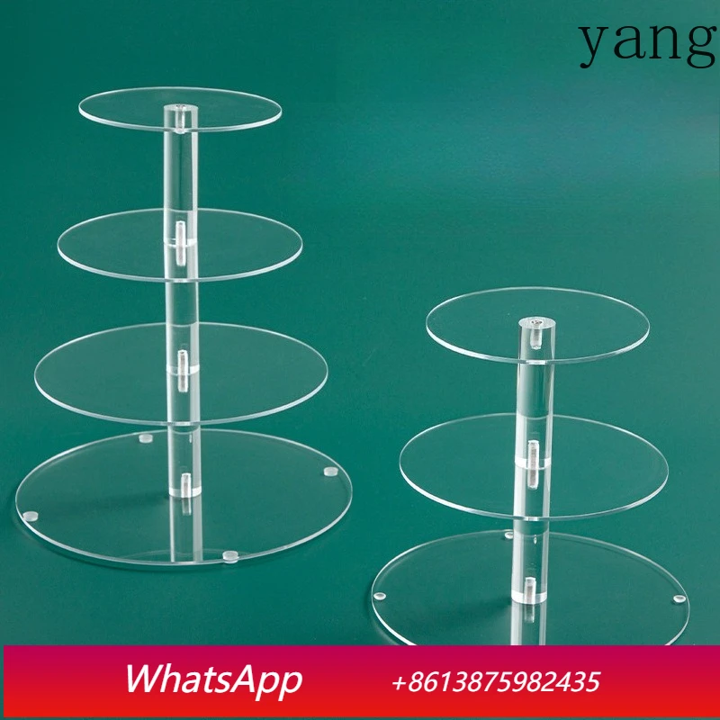 

LMM acrylic cake display stand round multi-layer removable display stand dessert