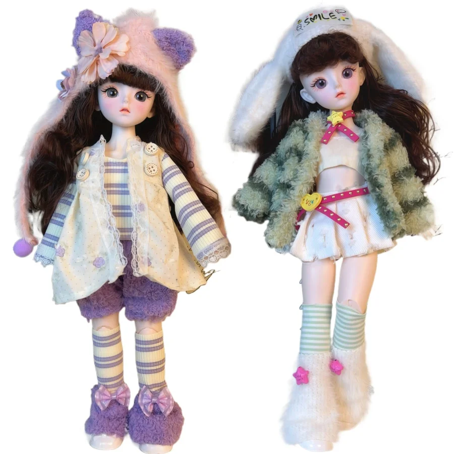 

Кукла 30 см в масштабе 1/6 с 3D-симуляцией глаз, подвижными суставами и одеждой, подарок для девочек на день рождения