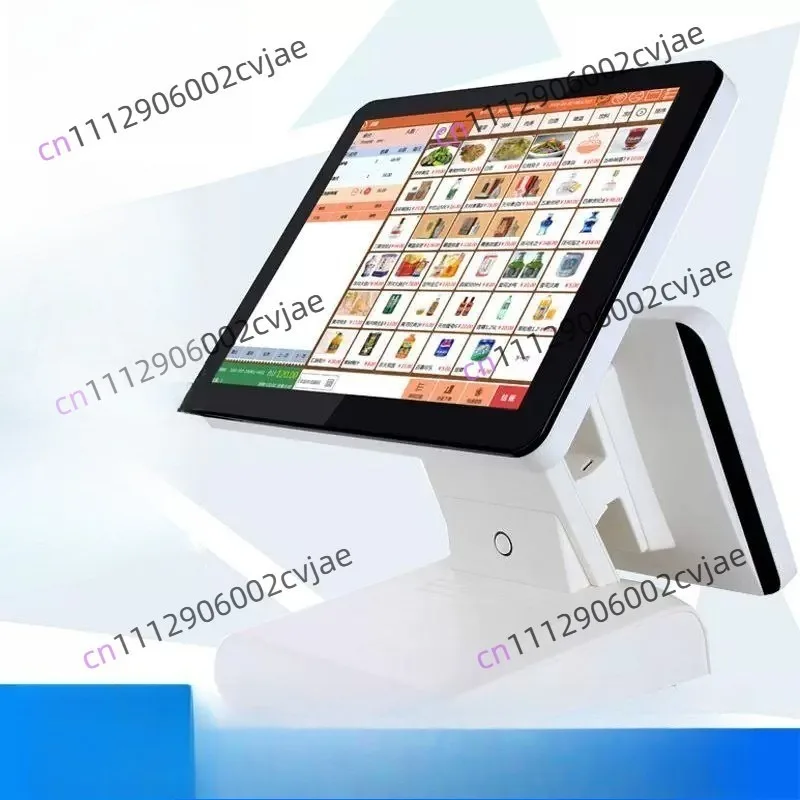 Laptop Windows 10 or Android POS system Cash register 15 inches with scanner Built-in WIFI 58mm thermal printer Cash box