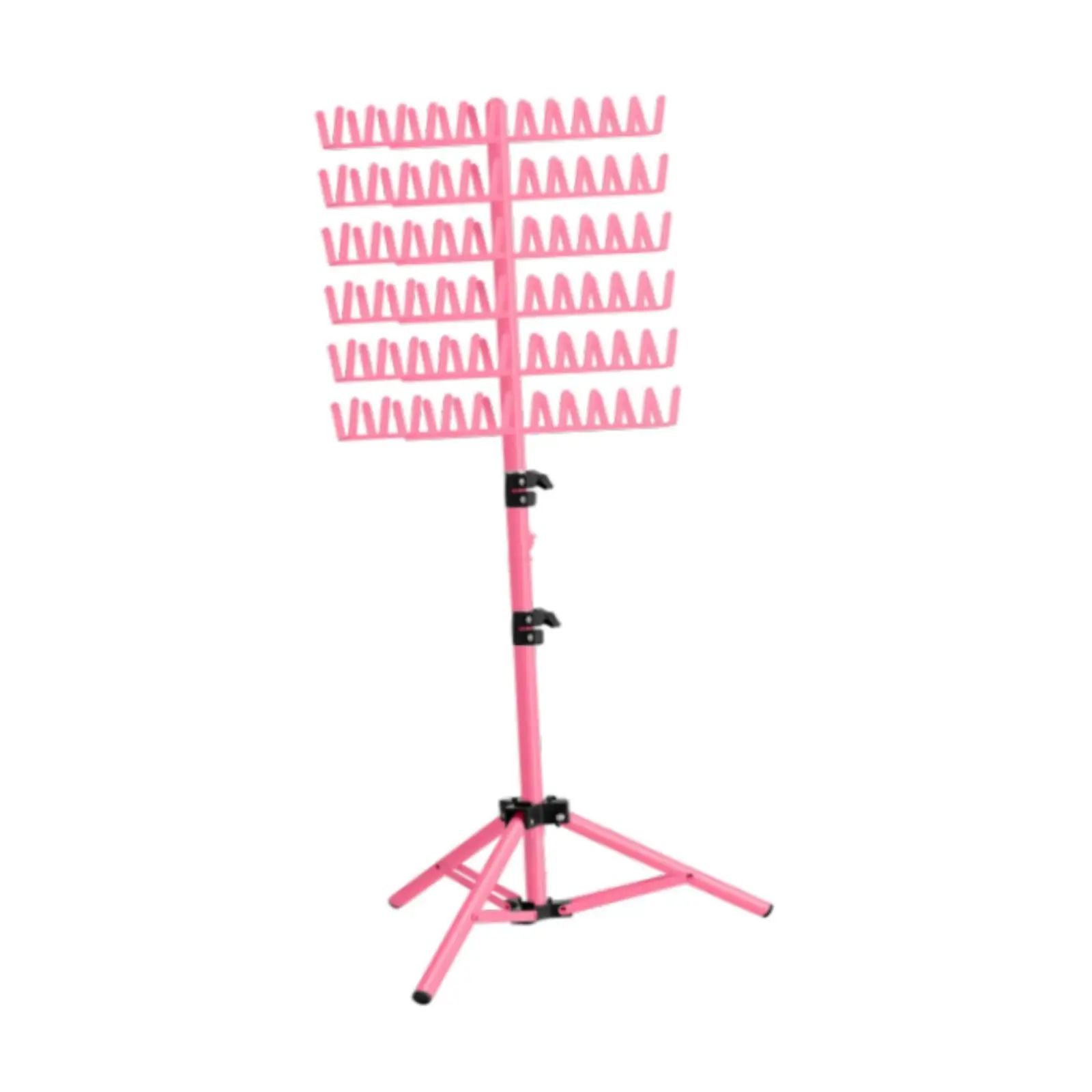 Hair Braiding Rack Foldable for Salon Home Keep Tidy Easy to Install Height Adjustable Tripod Base Adjustable Braiding Stand