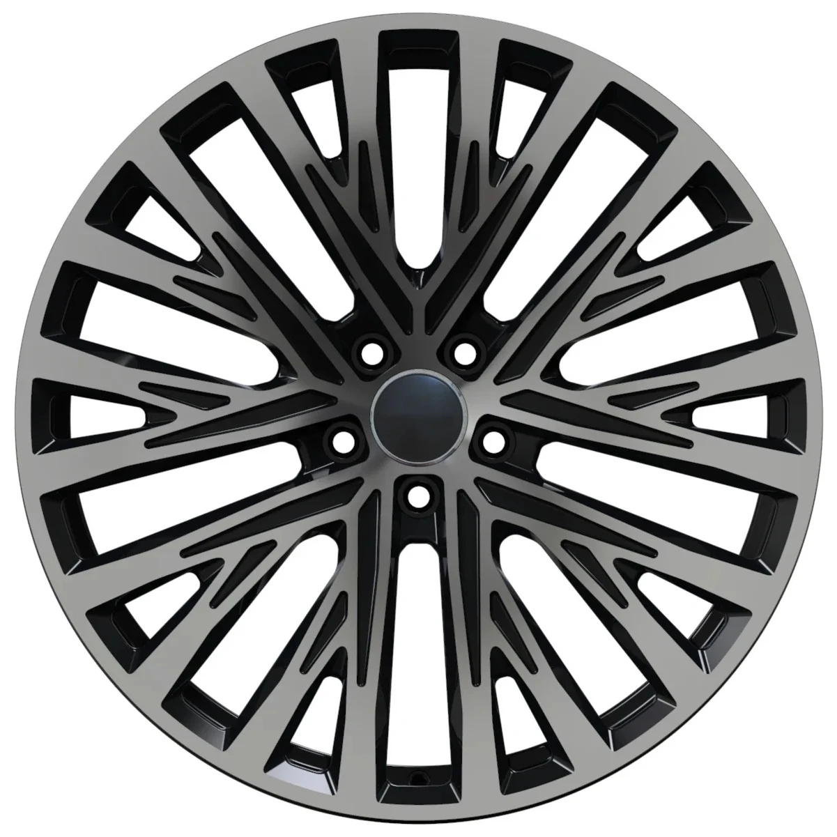 Factory Manufactures Multi Spoke 17/18/19/20/21/22 Inch Customized Forged Wheels 5 Holes Passenger Car Wheel Rims