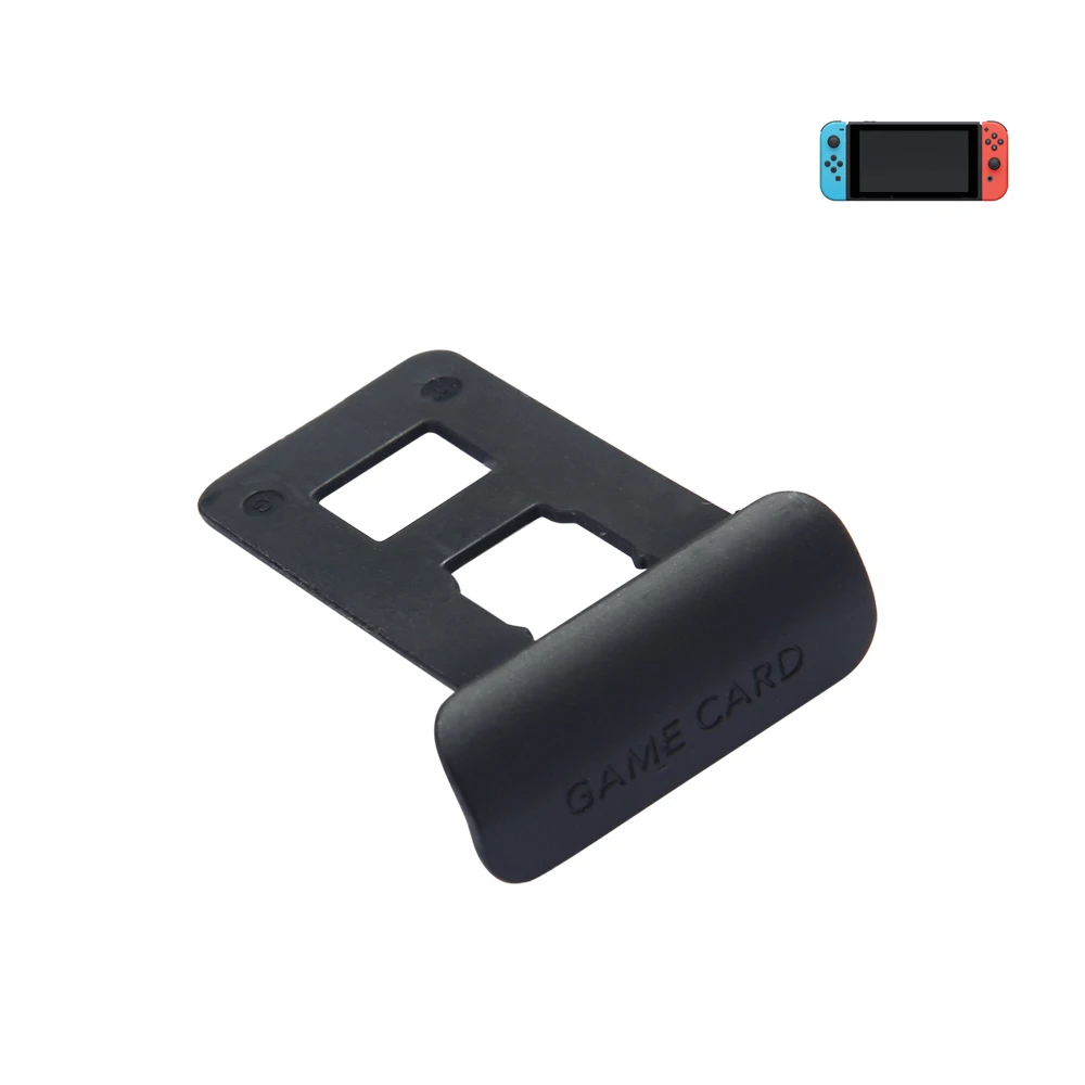 Couvercle Anti-poussière pour hôte, couvercle de fente pour carte de jeu, accessoires de remplacement, déflecteur de fente de Console, prise Anti-poussière pour Nintendo Switch NS