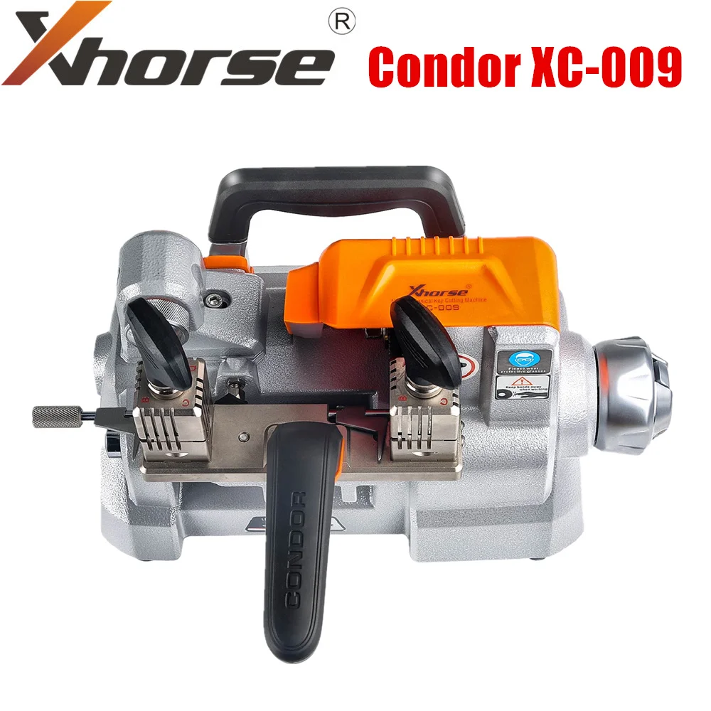 Xhorse Condor XC-009 Key Cutting Machine for Single-Sided and Double-sided Keys with Battery