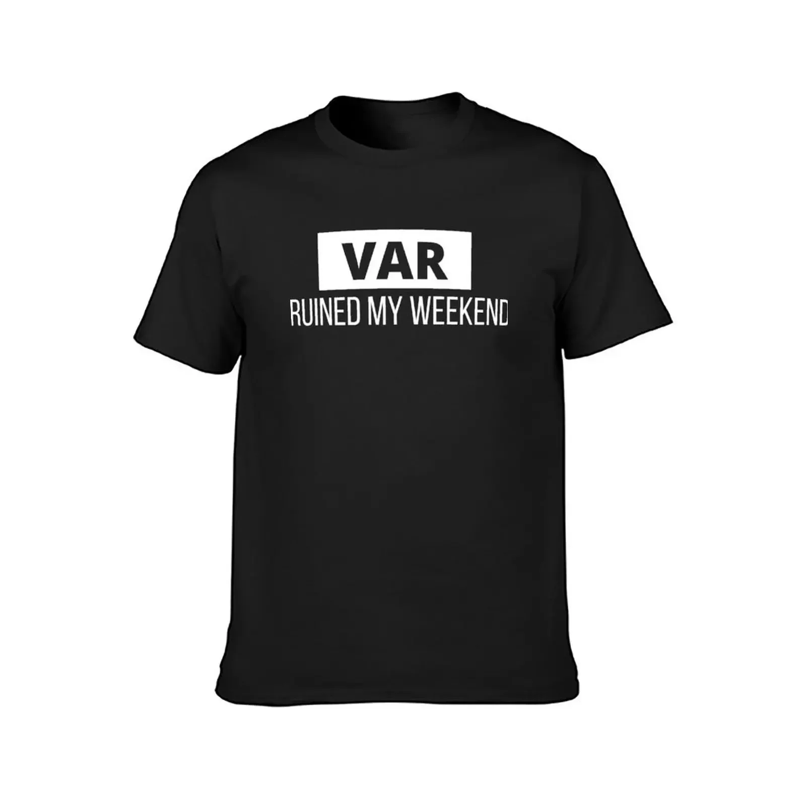 VAR ruined my weekend - Funny Fantasy Football (FPL) T-Shirt vintage clothes boys animal print men t shirts