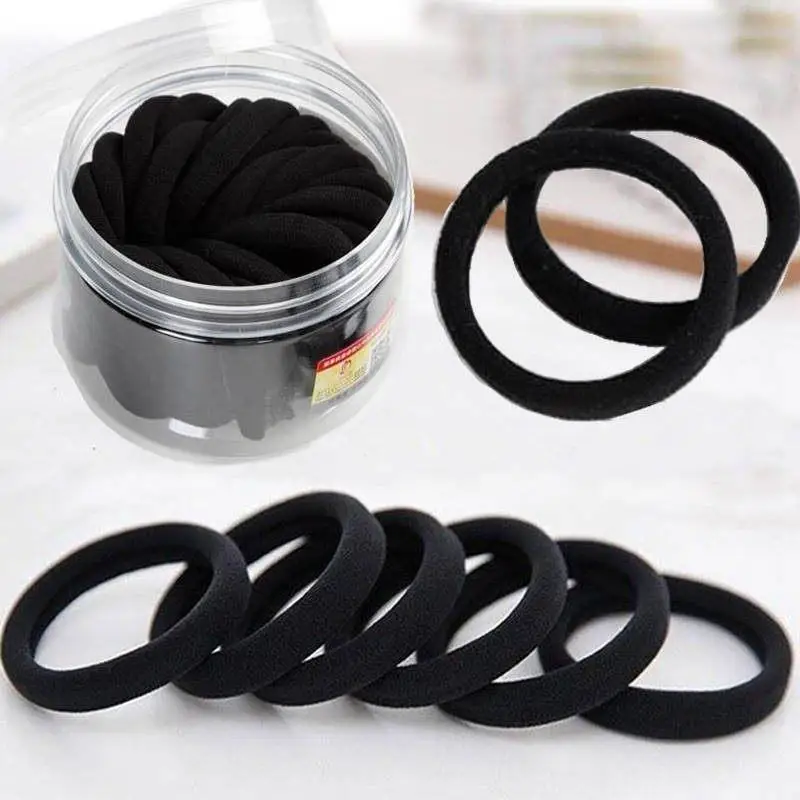elasticos-de-cabelo-pretos-sem-costura-de-alta-elasticidade-e-espessura-acessorios-duraveis-para-organizacao-e-armazenamento