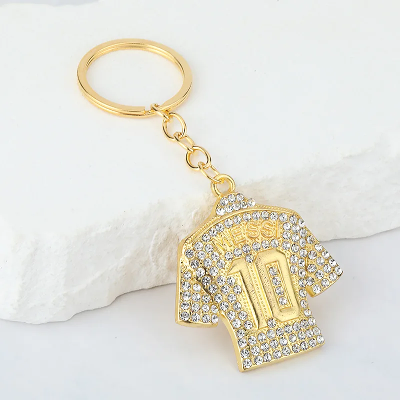 Hip-hop pendant jewelry featuring No. 7 and No. 10 jerseys
