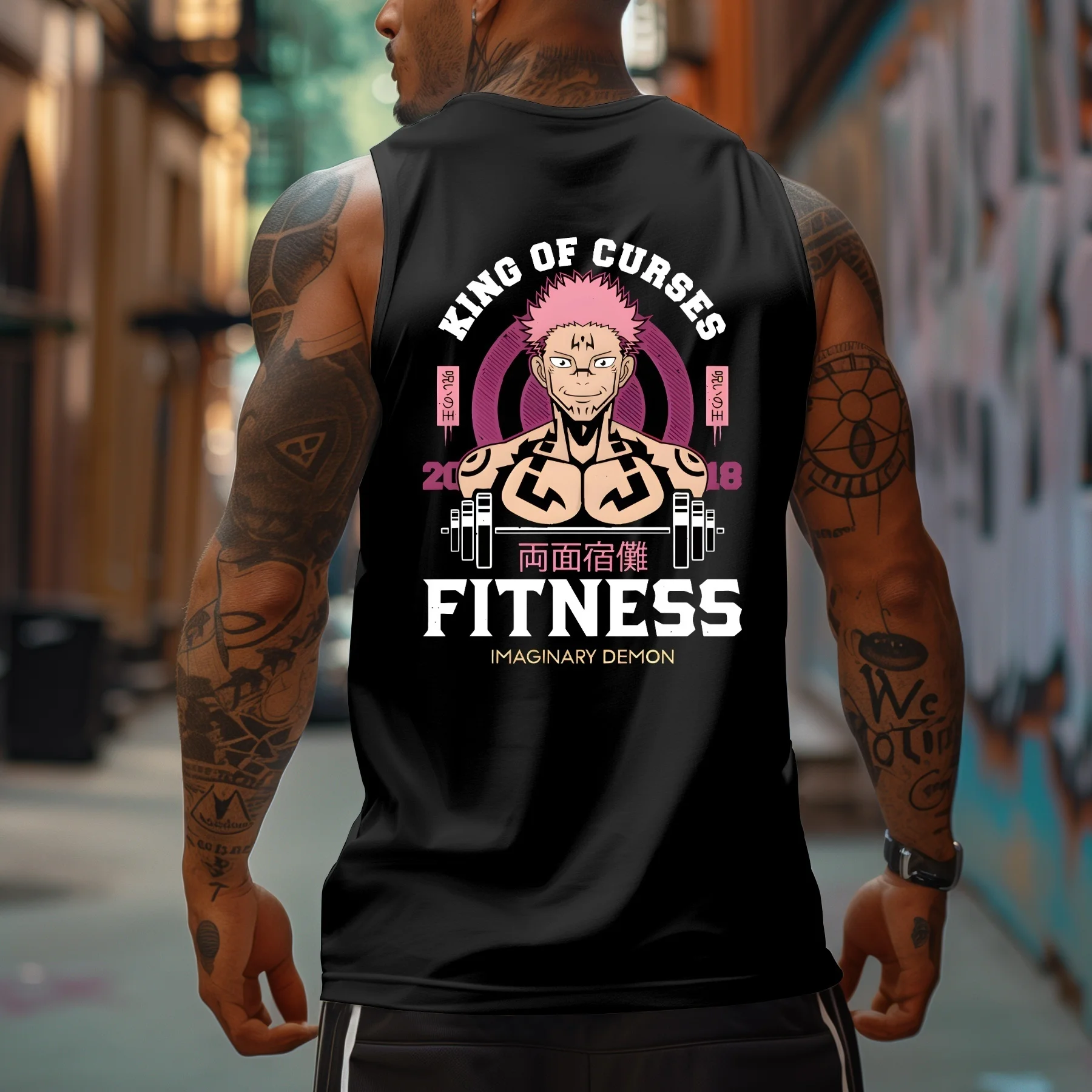 2025Vest Anime Spell Battle One Piece Naruto Dragon Ball Series Top senza maniche per adulti e bambini Abbigliamento interno estivo e autunnale