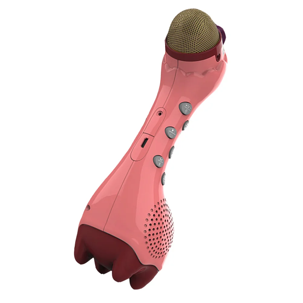 1 قطعة ميكروفون الإبداعية الزرافة شكل الأطفال الموسيقية اللعب التعليمية الغناء آلة الكاريوكي #2