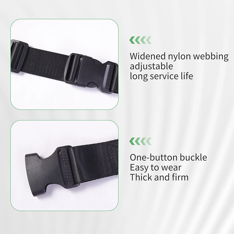 Lefeke Wheelchair Sitting Assist Sling Safety-Soft Patient Security Belts Positioning Support Self-Releasing Wrap-Around Belts