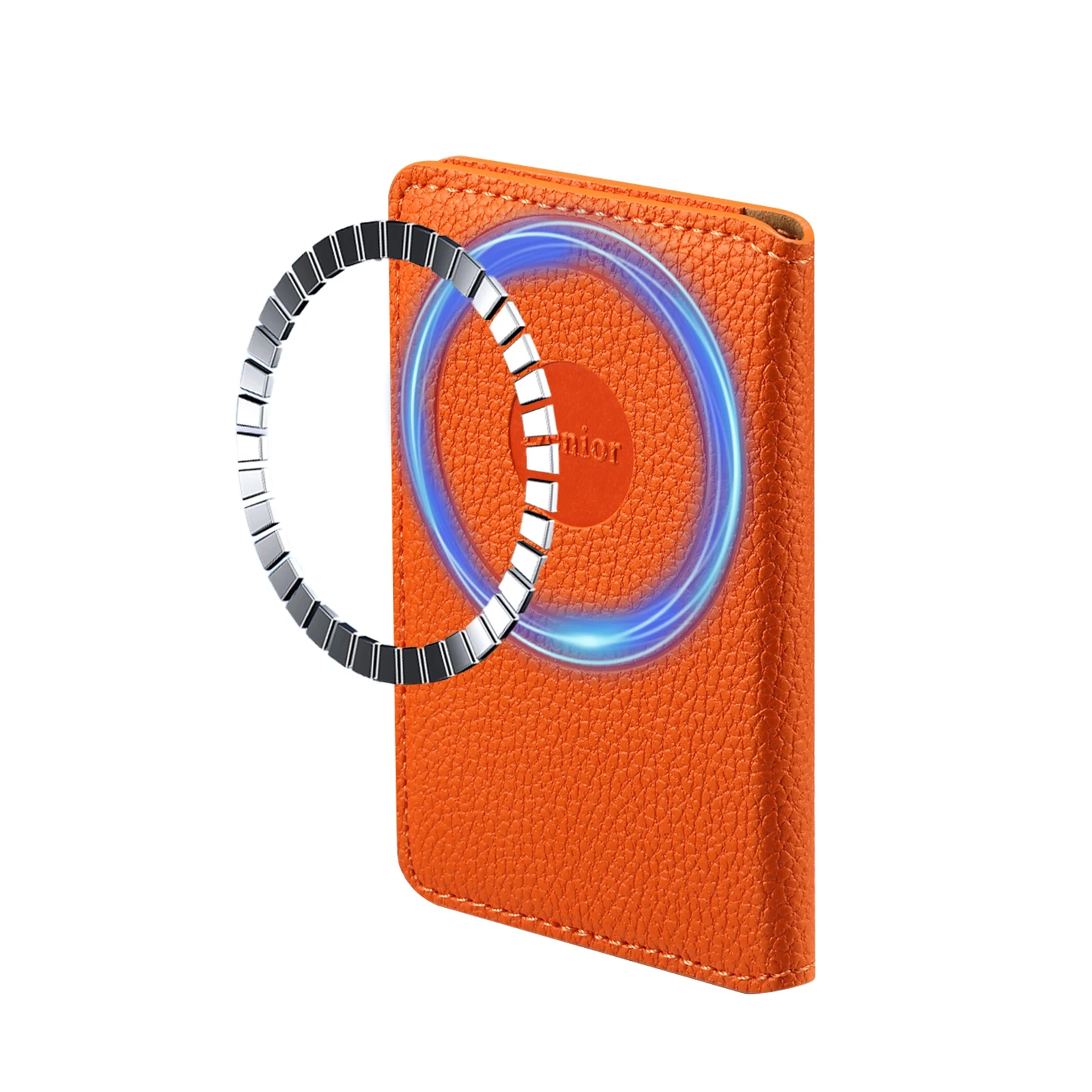 Denior is suitable for phones or phone cases with magnetic suction function, ultra-thin magnetic card holder with 3 card slots image 2