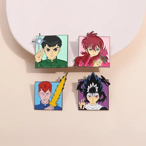 Broche de personnage, Badge en métal mignon, petits accessoires, broches pour vêtements, épingles à revers et Badges pour sac à dos, vente en gros