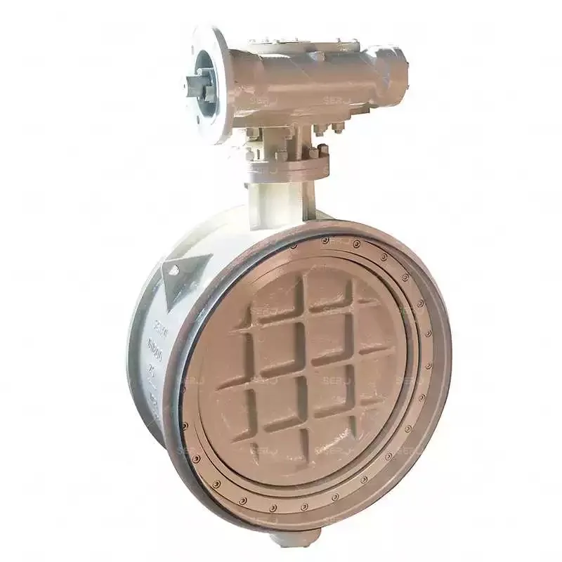 DN500 DN1000 صمام فراشة هيدروليكي يدوي هوائي مزود بمحرك كهربائي ملحوم بالكامل مع ختم صلب PTFE لوسائل الزيت #2