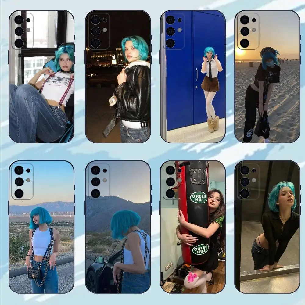 

L-Liza A-Anokhina Phone Case For Samsung S25,S24,S23,S22,S21,S20,Plus, Soft Silicone Black Cover