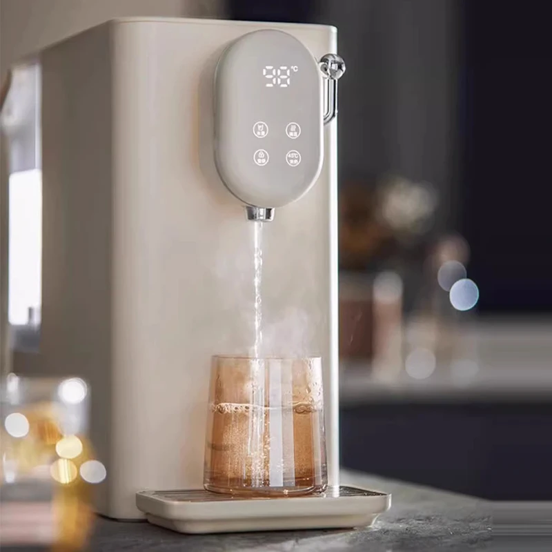 Dispensador instantâneo de água quente, purificador tudo em um desktop, purificador de água doméstico, máquina direta de bebida, 2200W