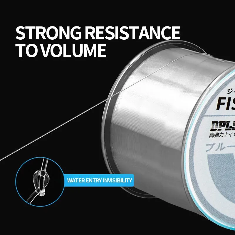 Nylon Fishing Line Japanese Super Strong Monofilament Main Line 500m 0.4# 2# 2.5# Fishing Cord for Saltwater image 3