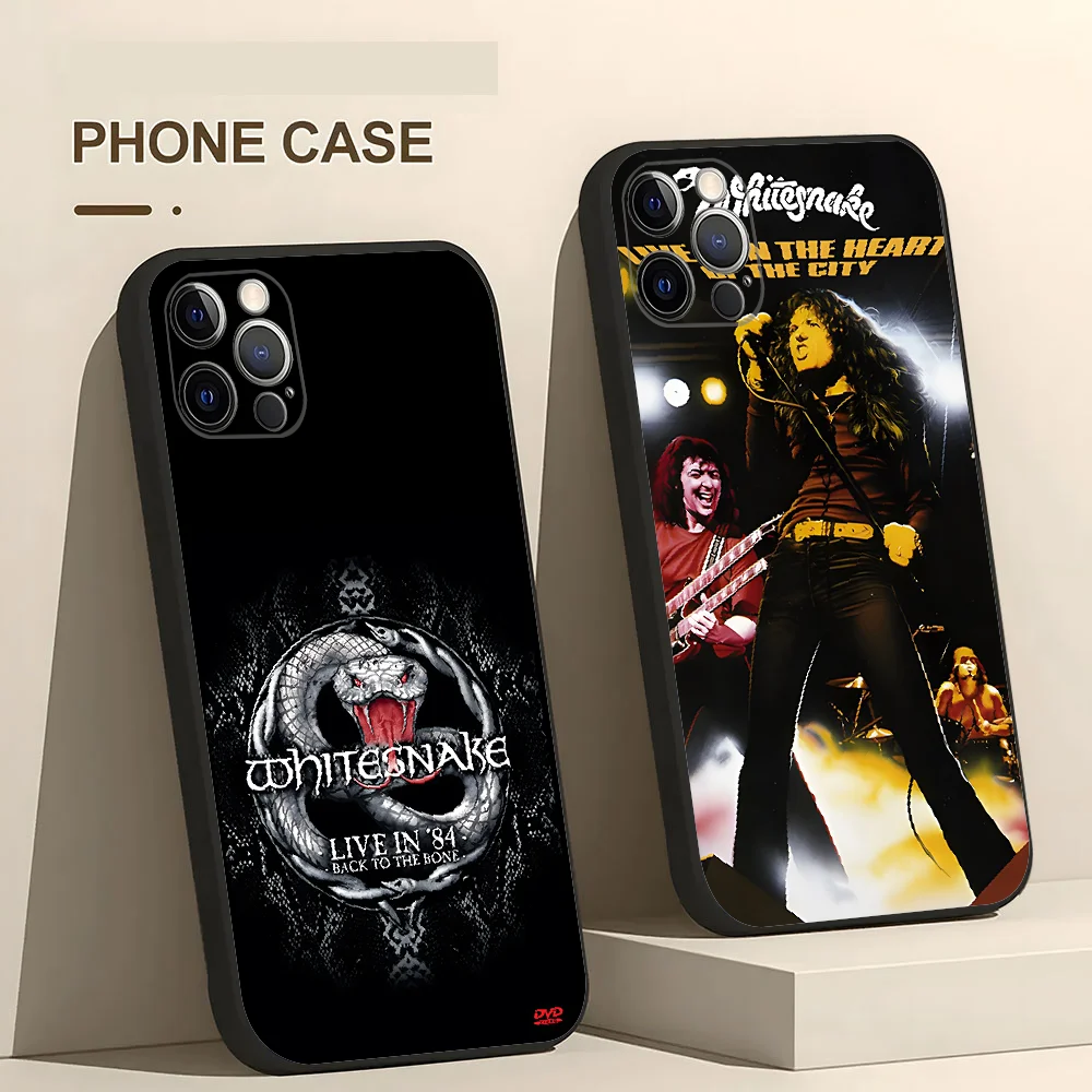 Music Whitesnake Lovehunter Phone Case 2023 For IPhone 15 14 12 13 11 Pro Max Mini X XR XS Max 7 8 Plus New Black Silicon Cover