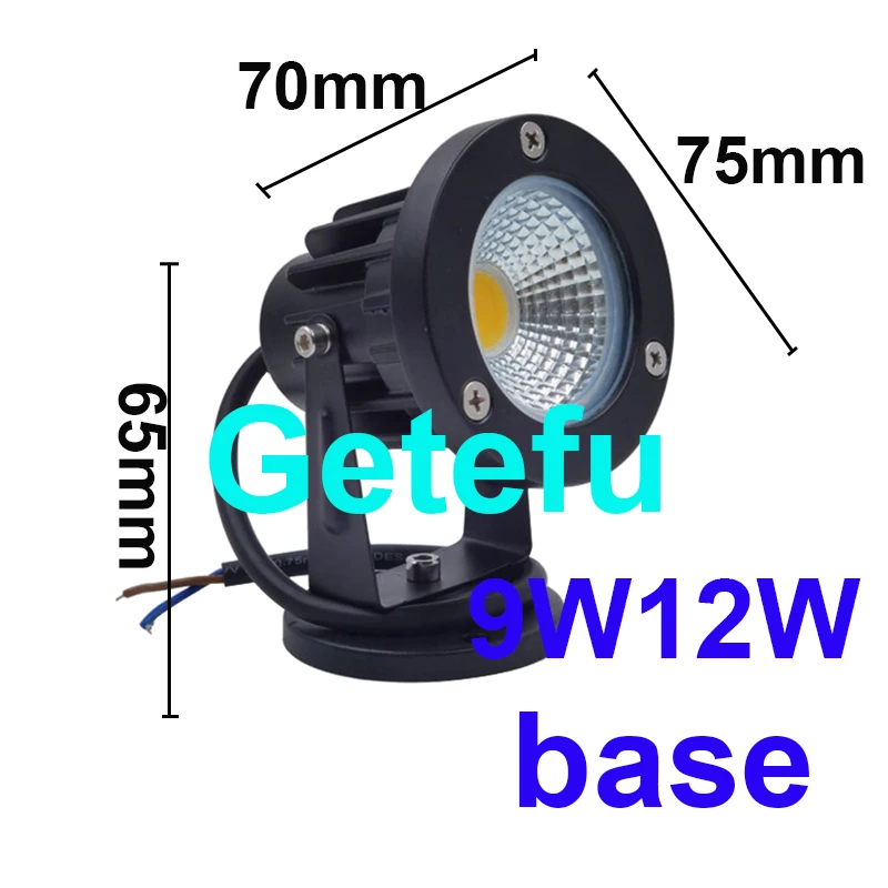 110V220V 12V Outdoor LED Garten Licht COB Led Rasen Lampe 7W 10W 12W Wasserdichte Spike garten LED Licht OutdoorLandscape Scheinwerfer – Detail 7