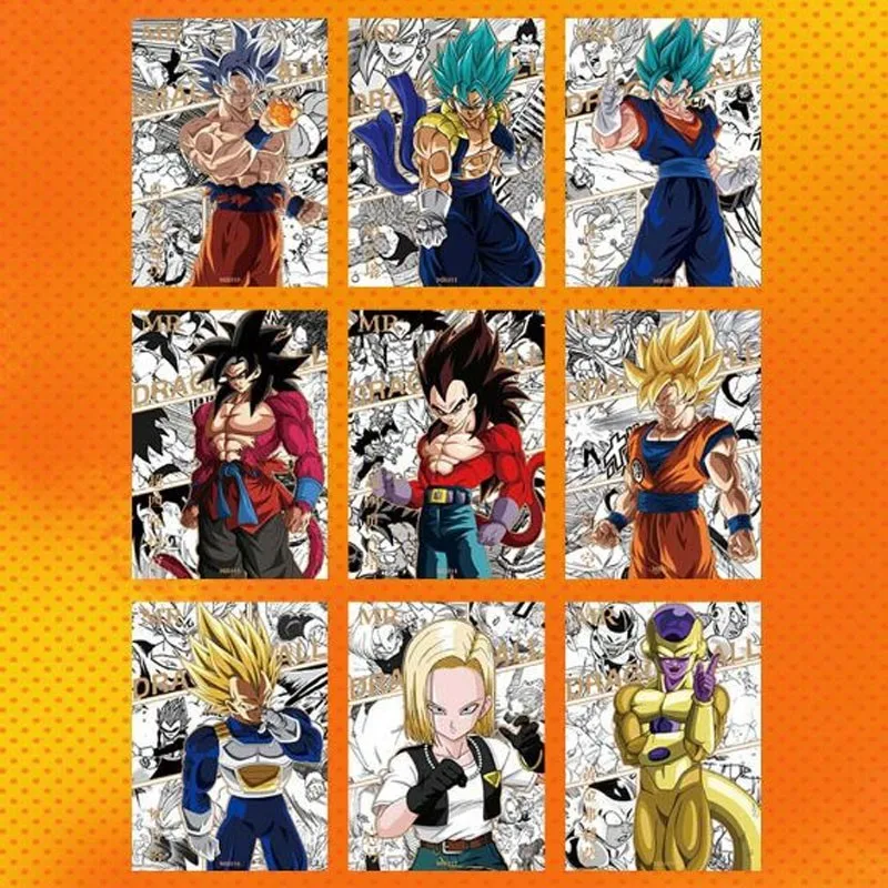 Moka Dragon Ball Z Collection Card Super Game Playing Anime Cartas Tcg Christma Collectibles Card Toys For Boys Gift