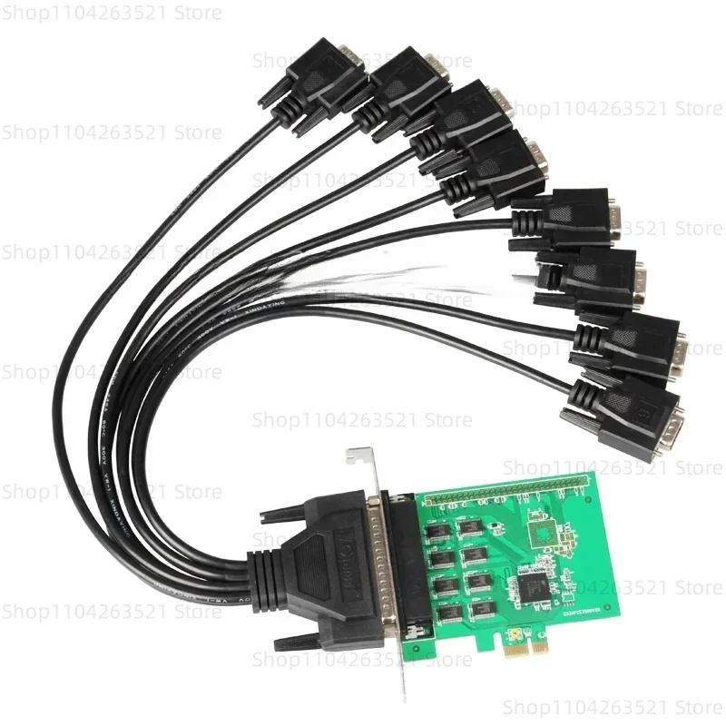 

Добавьте карты BTBcoin PCI Express с чипами RS 232 XR17V358 8-портовая последовательная карта PCIE Карта контроллера PCI-Express с