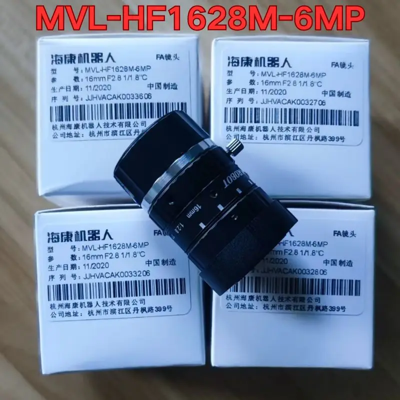 Second-hand MVL-HF1628M-6MP industrial camera lens function test is normal The latest quotation in November 2025