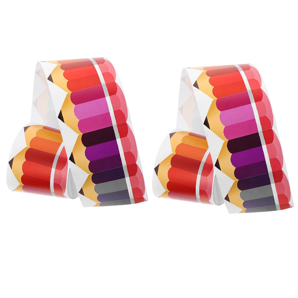 

2 Rolls Classroom Border Trim Stickers Decoration Straight Bulletin Board Borders Blackboard