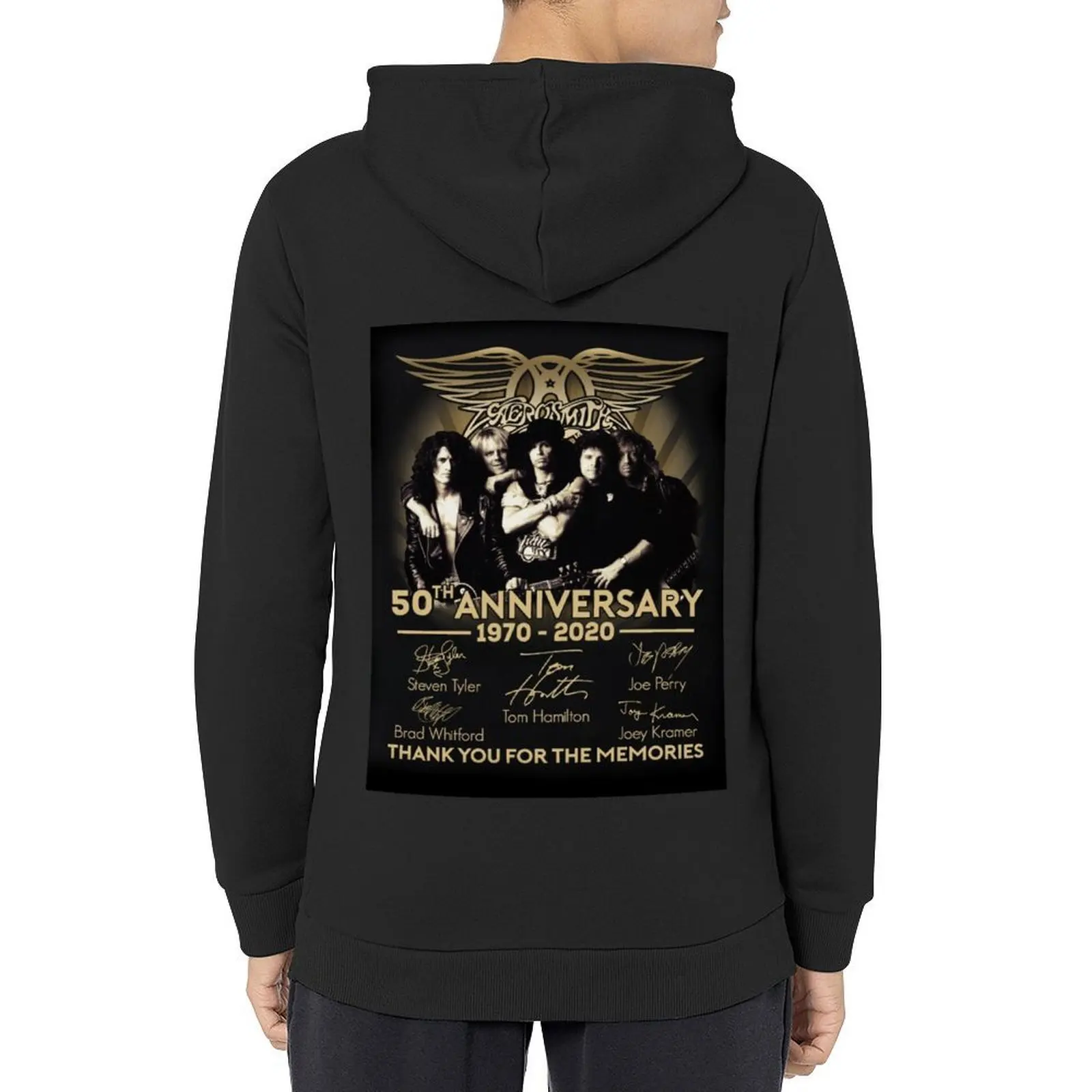 

rock n roll Hoodie men's coat clothes for men winter clothes men's clothing anime hoodie