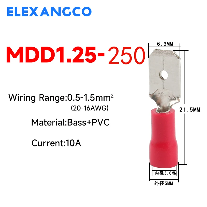 Variant: MDD1.25-250   6.3red