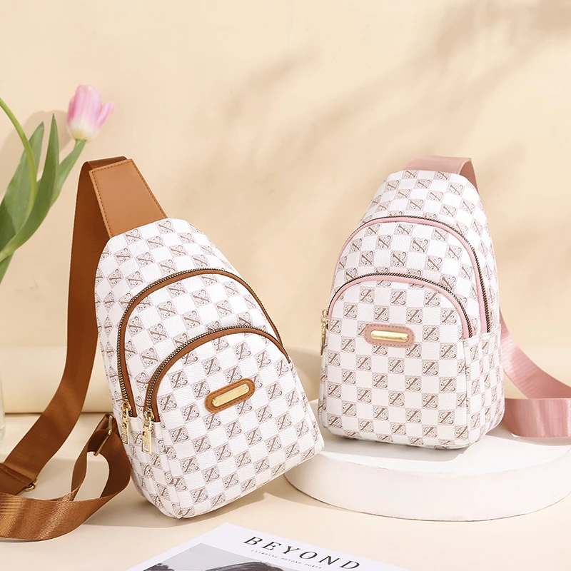 Fashion Chest Bag Women Bag Designer Luxury Brand Shoulder Bags female Crossbody Bags for Girls Leather Woman Messenger sac