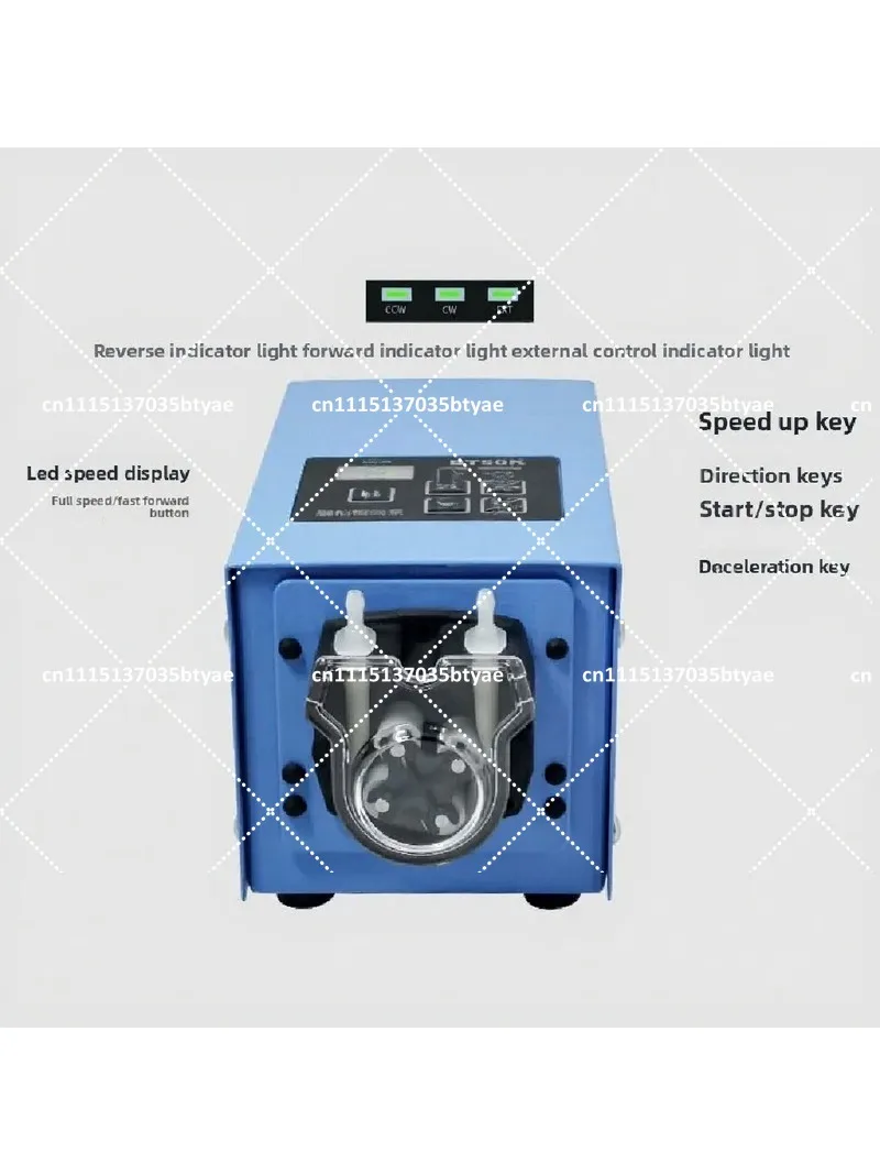 Small Laboratory Peristaltic Pump Multi-Channel Microflow High-Precision Constant Flow Suction Liquid Addition