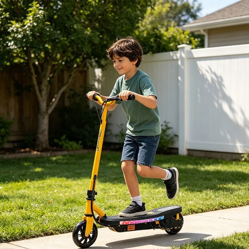 Flashy Children Electric Scooter Foldable Compact Electric Scooter Durable Commercial Furniture Monopattino Elettrico ZY60DDC