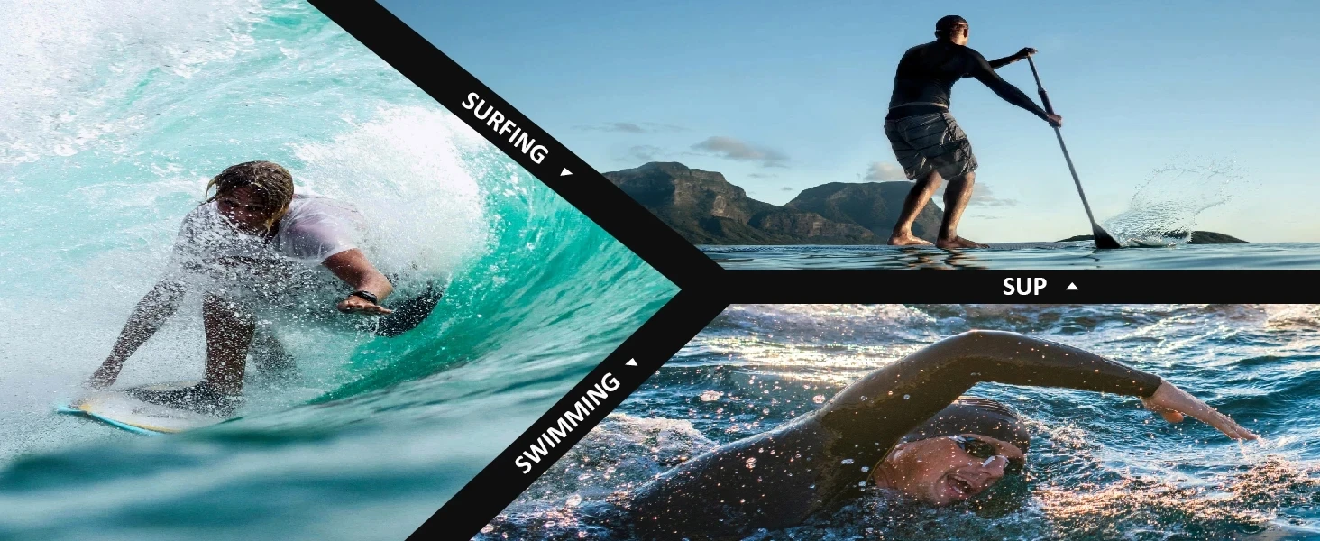 Surfing Swimming Diving T-Shirts Compression Long Rash Guard Swimwear Men's UV Protection Surf Clothing Beach Floatsuit Tops