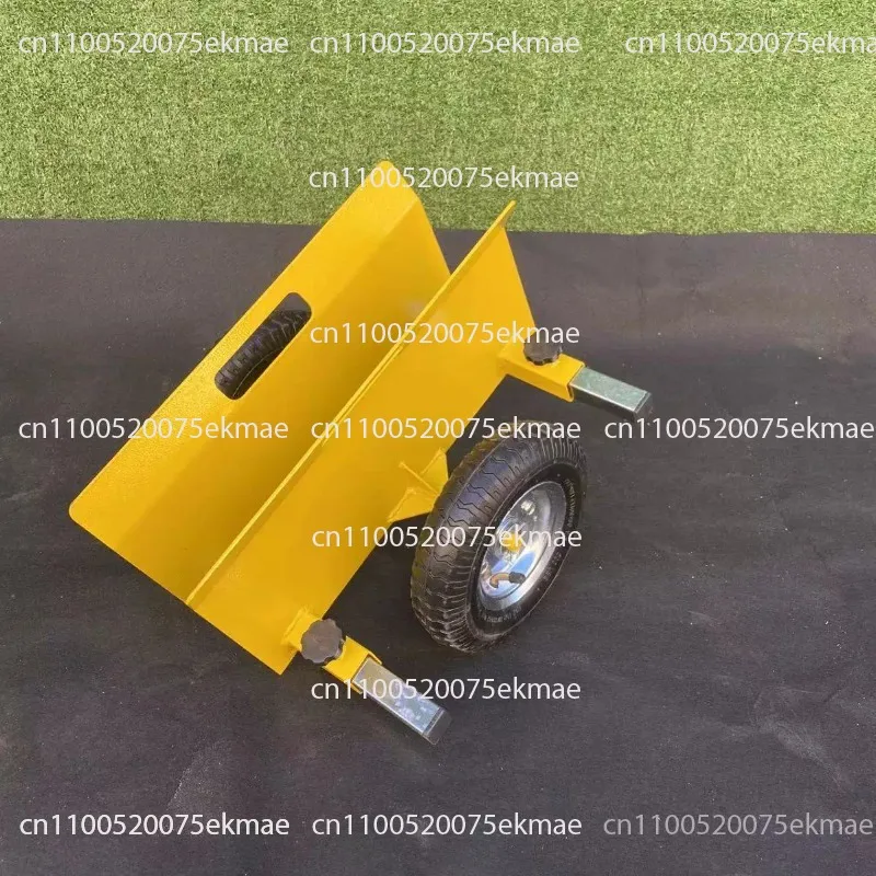 Panel Dolly Sturdy Practical Mute Mobility Drywall Mover for Fences Wooden Doors Drywall Sheet Material Handling Transporting