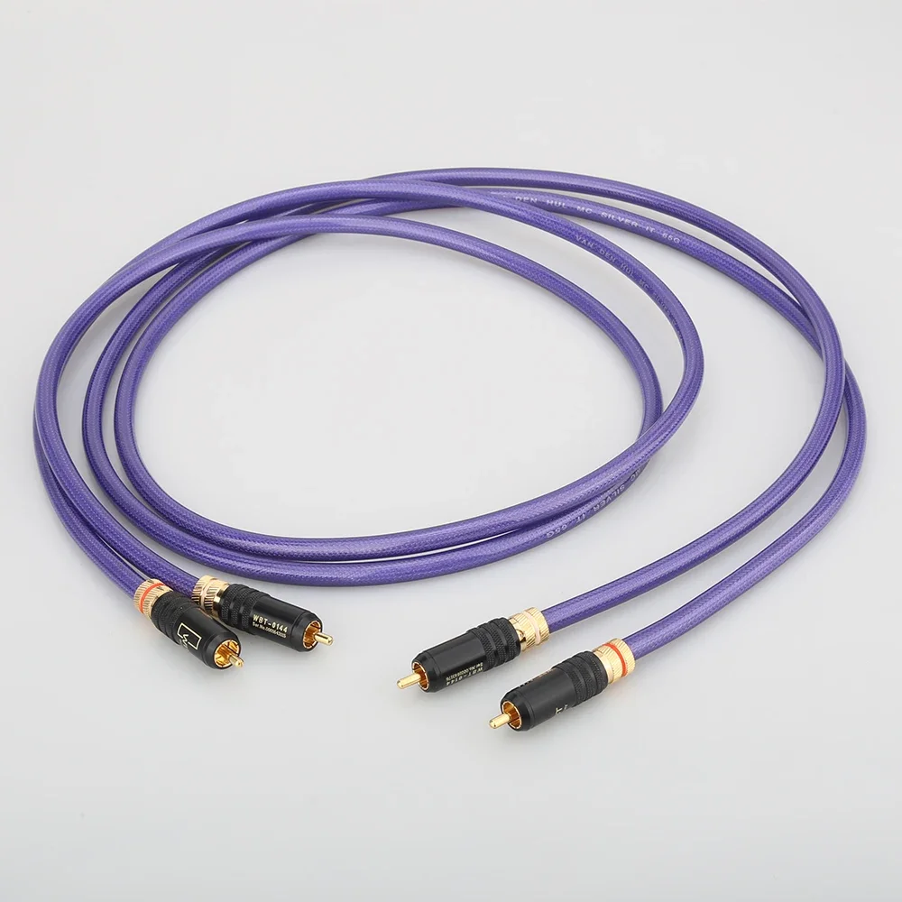 Van Den Hul V D H G5 interconnects With Gold Plated RCA Connector