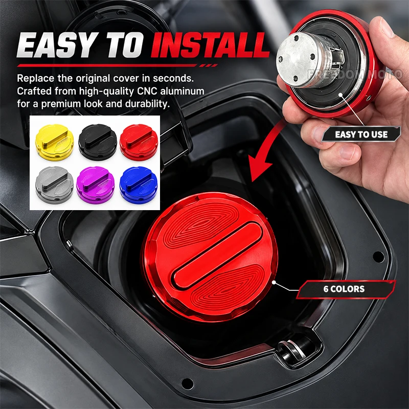 For Honda ADV350 NSS350 FORZA350 PCX125 PCX150 PCX160 Motorcycle Accessories Fuel Tank Cover Petrol Box Cap