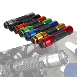 Universal 7/8'' 22mm Anti-Slip Motorcycle Grip Handle Handlebar Hand Grips End For Yamaha Honda Suzuki Kawasaki Aprilia