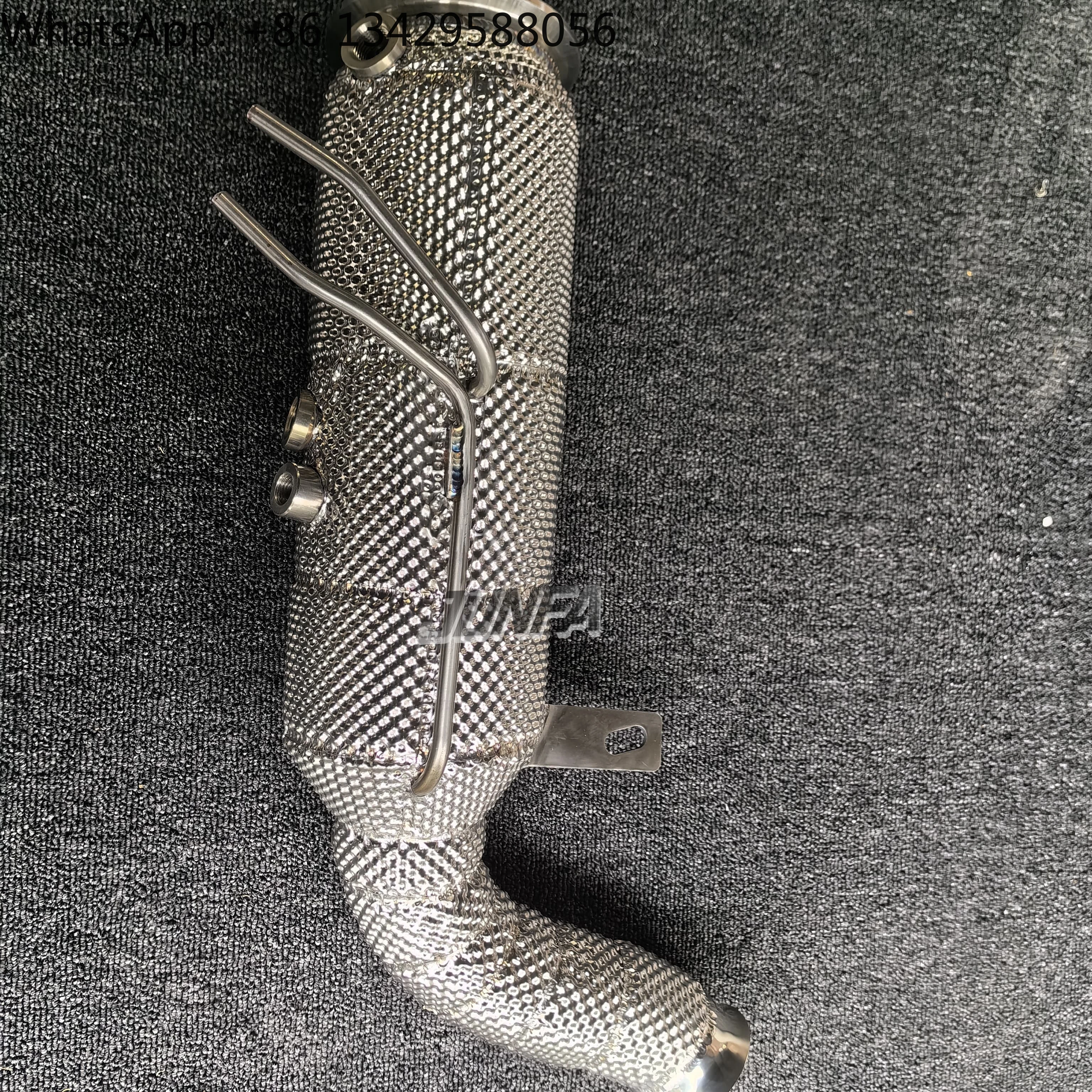 

Audi A5 Stainless Steel Downpipe with Catalyst Suit Boost Exhaust Performance Compatible with A3 and A8 Models