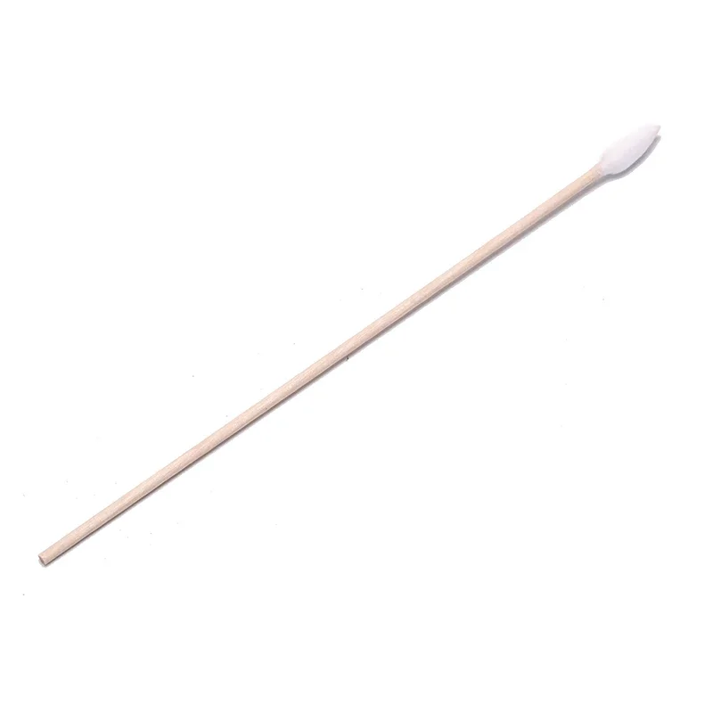 100/200pcs 6 inch gun cleaning cotton swabs,large tapered swabs gun clean brush