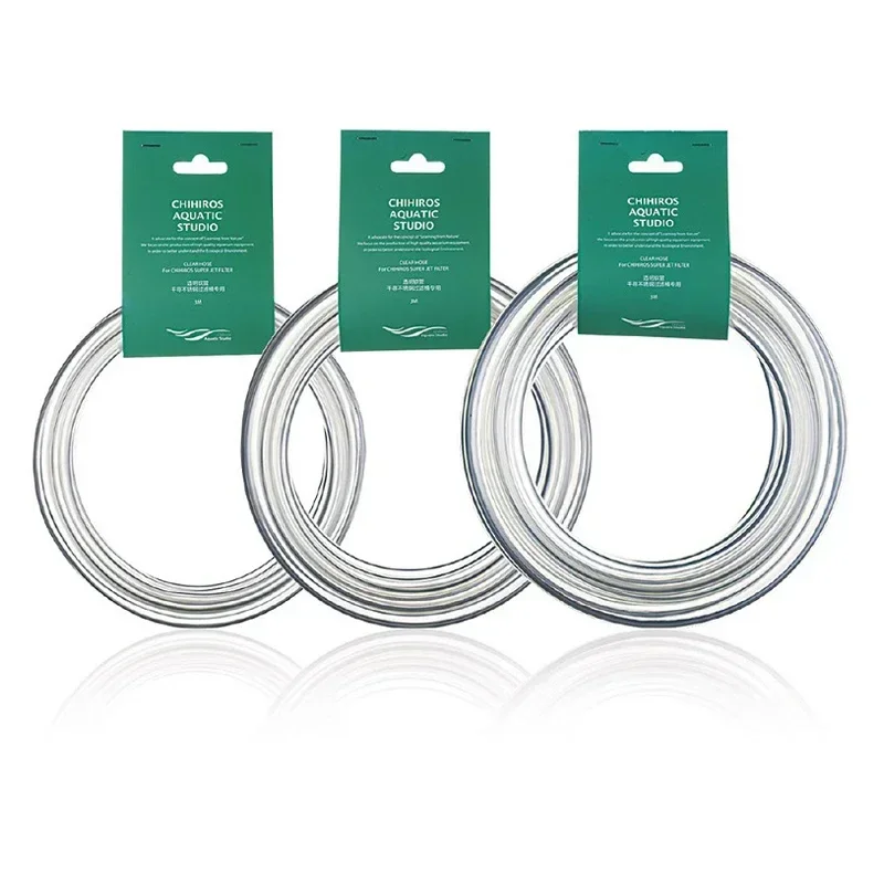 Chihiros Aquarium Clear Water Pipe Tubing 3M Long Inner Diameter 9/12/16mm Clean Hose for Fish Tank Filter  Accessories