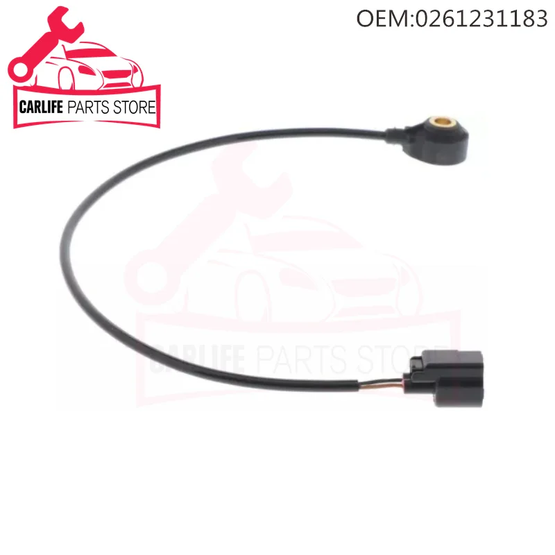 Sensor de golpe para Ford Fusion Escape Expedition, F-250, F-350, Super Duty, Mustang, 0261231183-2005, 4L3Z12A699AA, 2012