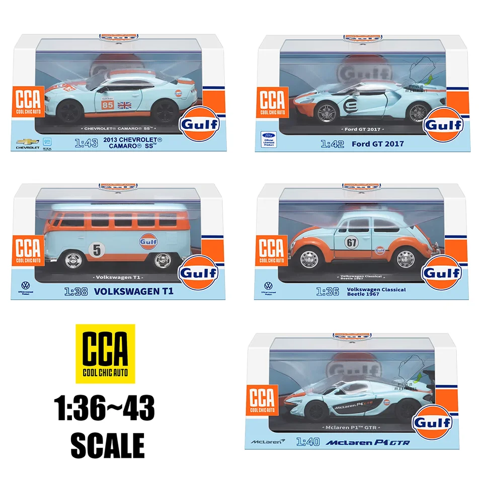 CCA MSZ1:38~43 Gulf Gas Station Series 2017 Ford GT Volkswagen