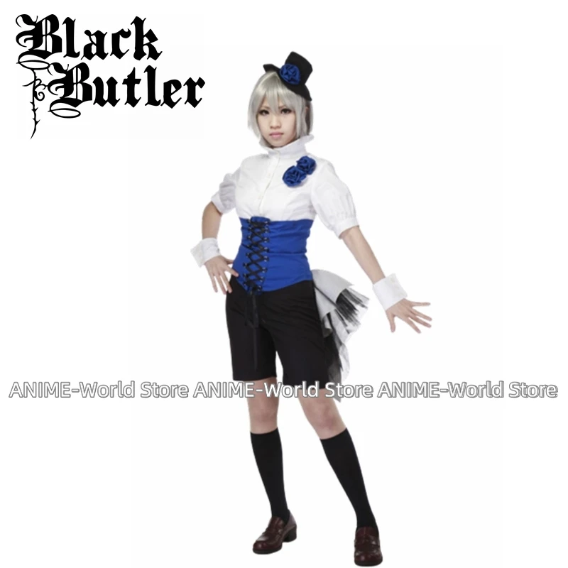 

Black Butler Kuroshitsuji Ciel Phantomhive Circus Uniform Outfit Cusomize For Women Carniva Halloween Party Cosplay Costumes