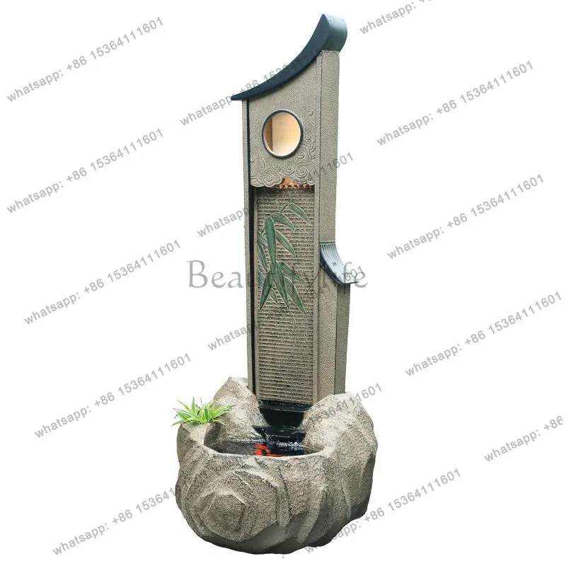 

Flowing water ornament living room indoor circulating water floor landscape decoration outdoor courtyard