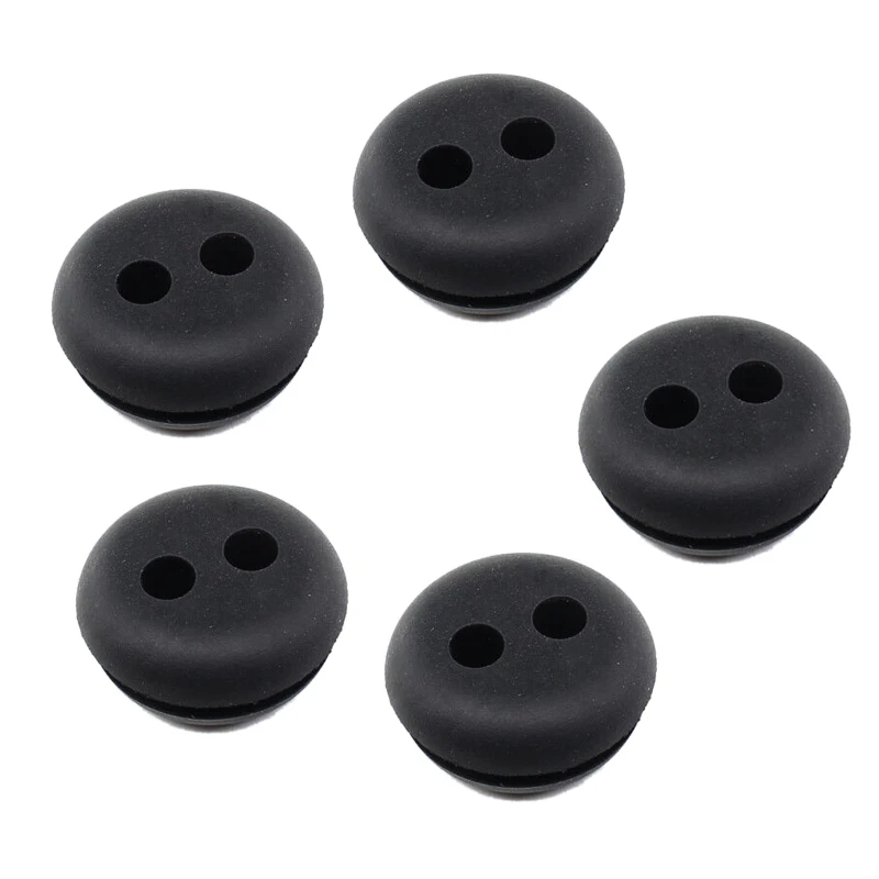 5Pcs Fuel Tank Grommets Black Rubber Fit for Solo Model 137 142SM 154SM MC43